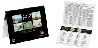 2013 ATB Quarters Uncirculated Sets Available 2013 America the Beautiful Quarters Uncirculated Set