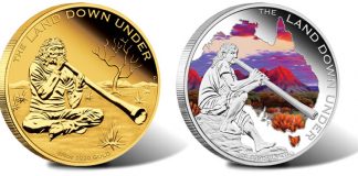 2013 Didgeridoo Coins Second in Land Down Under Series 2013 Didgeridoo Gold and Silver Coins