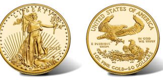 2013 Proof Gold Eagle Coin Debut Sales, Price Cuts 2013-W $50 Proof American Gold Eagle Coin