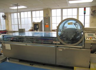 U.S. Mint at San Francisco, Packaging Coins and QA A portion of the cartoning line at SF Mint