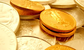 American Eagle gold and silver bullion coins