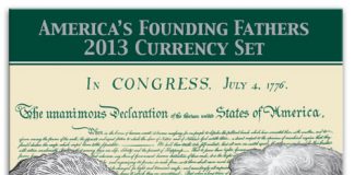 America’s Founding Fathers 2013 Currency Set Available America's Founding Fathers 2013 Currency Set