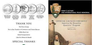 Perry’s Victory Quarter Ceremony, Coin Exchange and Coin Forum NPS Image About Perry's Victory Quarter Launch Ceremony