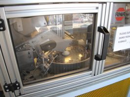 U.S. Mint at San Francisco, Preparing Coin Blanks SF Mint Annealing Furnace Blank Feeder