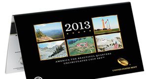 2013 America the Beautiful Quarters Uncirculated Coin Set Debut Sales America the Beautiful Quarters Uncirculated Coin Set