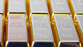Gold Drops 1.3%, Silver Slips 0.6% Nine Gold Bullion Bars