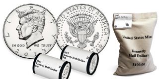 2013 Kennedy Half-Dollars in Rolls and Bags 2013 Kennedy Half-Dollars, Rolls and Bag