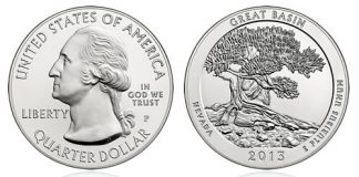 US Mint Considering Lower Prices on Silver Coin Products 2013-P Great Basin National Park Five Ounce Silver Uncirculated Coin