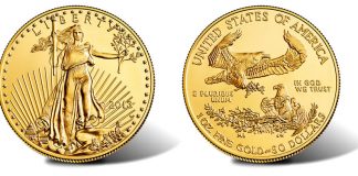 2013-W $50 Uncirculated American Gold Eagle Released 2013-W $50 Uncirculated American Gold Eagle