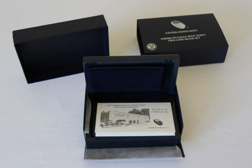 Packaging Opened for 2013 West Point Silver Eagle Set