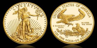 US Mint Sales: Two Products Debut, Numismatic Gold Coins Soar 2013 Proof American Eagle Gold Coin