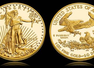 US Mint Sales: Two Products Debut, Numismatic Gold Coins Soar 2013 Proof American Eagle Gold Coin