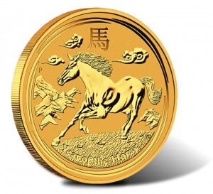 Australian 2014 Year of the Horse Gold Bullion Coin