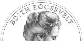 2013 First Spouse Gold Coin Designs Unveiled Edith Roosevelt First Spouse Gold Coin - Obverse Design