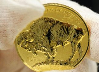 2013 Reverse Proof Gold Buffalo, Sales Hit 12,630 in 30 Minutes Reverse or Tails Side of 2013-W $50 Reverse Proof Gold Buffalo