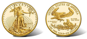 2013 $50 Proof American Gold Eagle
