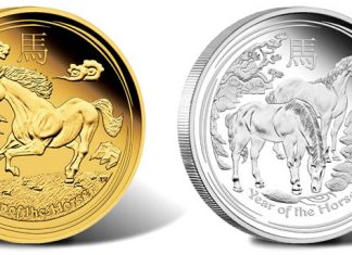 Australian Lunar 2014 Year of the Horse Proof Coins Australian Lunar 2014 Year of the Horse Gold and Silver Proof Coins