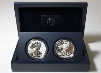 2013 West Point Silver Eagle Sets Shipped, Values High Photo of 2013 American Silver Eagle Two-Coin Set