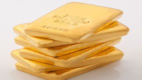 Gold Gains on Week, Silver Dips, US Mint Bullion Sales Steadier Six Gold Bars