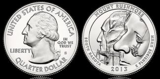 Location Changed for Mount Rushmore Quarter Ceremony 2013 Mt. Rushmore Quarter