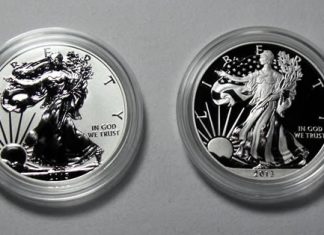 Sales Revised Lower for 2013 West Point Silver Eagle Set Reverse Proof and Enhanced Uncirculated Coins in 2013 West Point Silver Eagle Set