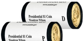 US Mint Sales: 72% of Products Outperform, Wilson $1s Debut Woodrow Wilson $1s