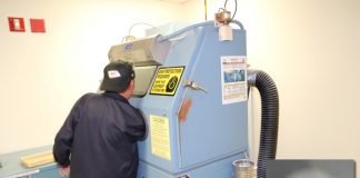 How the Philadelphia Mint Polishes Dies to Make Proof Coins Zero Blast-N-Peen Machine for Sandblasting Proof Dies