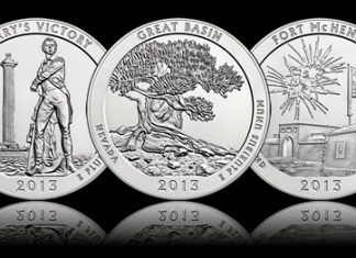 2013 America the Beautiful Silver Coins Selling Out Quickly 2013 America the Beautiful Five Ounce Silver Coins