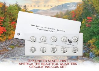 2013 America the Beautiful Quarters Circulating Set Released 2013 America the Beautiful Quarters Circulating Set