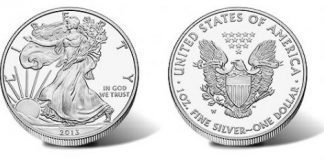 US Mint Sales: Silver Eagles Soar Most in Nearly Six Months 2013 Proof Silver Eagle