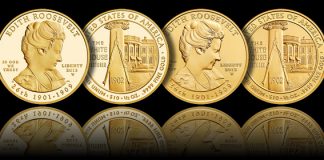 2013 Edith Roosevelt First Spouse Gold Coins Released 2013-W $10 Edith Roosevelt First Spouse Gold Coins