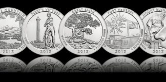 2013 America the Beautiful 5 Oz Silver Coins Sell Out 2013 America the Beautiful 5 oz Silver Coins