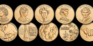 2013 First Spouse Bronze Five-Medal Set 2013 First Spouse Bronze Five-Medal Set