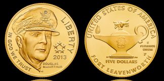 2013-P $5 Uncirculated 5-Star Generals Gold Coin Sells Out 2013-P $5 Uncirculated 5-Star Generals Gold Coin