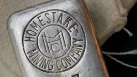 Gold Dips for Fresh 5-Month Low, American Eagle 1 Oz Coins Gain Homestake Mining Company silver bullion bar