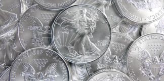 Gold, Silver Inch Up on Week; US Mint Silver Bullion Coins Jump U.S. Mint American Silver Eagle Bullion Coins