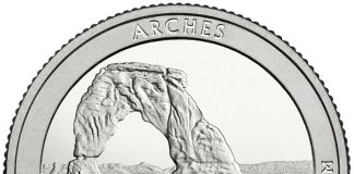 2014 America the Beautiful Quarters – Release Dates and Images 2014 Arches National Park Quarter - Proof