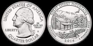 Great Smoky Mountains Quarter Ceremony and Coin Exchange 2014 Great Smoky Mountains National Park Quarter