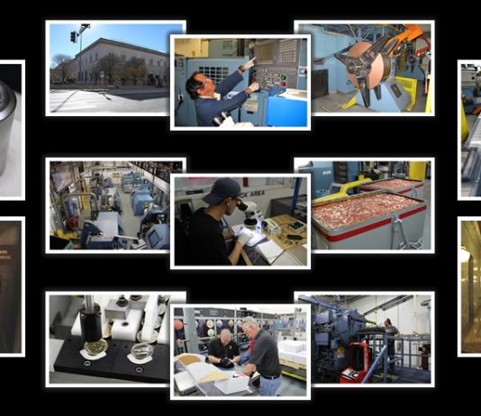 Photo Walkthrough of U.S. Mint at Denver, Colorado Denver Mint Photo Collage