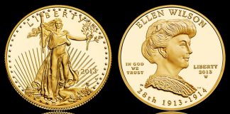 US Mint Sales: Gold Coins, Quarters Firm; New Sold Out Totals Gold Eagle and Wilson First Spouse Gold Coin
