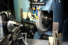 Inside of Granger Die Grinding Machine at Denver Mint