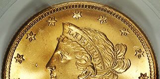 Saddle Ridge Hoard of Buried Gold Coins Authenticated by PCGS 1886-S $10 Gold Coin, Saddle Ridge Hoard