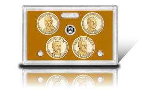 Lens and Dollars in 2014 Presidential $1 Coin Proof Set