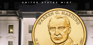 US Mint Sales: Harding $1 Coins Debut US Mint promotion image for Warren G. Harding Presidential $1 Coin
