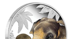 2014 Australian Silver and Gold Coin Releases for April 2014 Asian Elephant Silver Proof Coin
