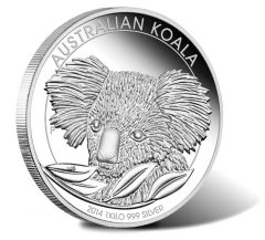 2014 Australian Koala 1 Kilo Silver Proof Coin