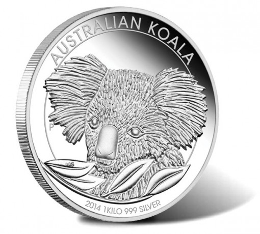 2014 Australian Koala 1 Kilo Silver Proof Coin