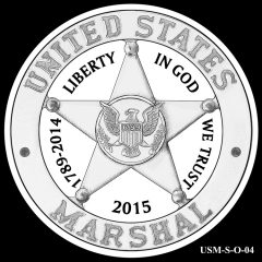 2015 US Marshals Service Commemorative Coin Design Candidate USM-S-O-04