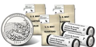 2014 Shenandoah Quarter Bags and Rolls on Sale Bags and Rolls of 2014 Shenandoah Quarters