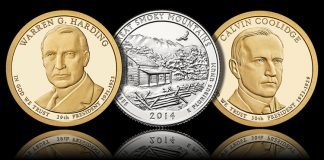 US Mint Coin Production for February, Quarter and $1 Mintages Harding $1, Smoky Mountains Quarter and Coolidge $1